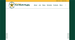 Desktop Screenshot of fortworthrugby.com