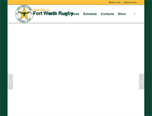 Tablet Screenshot of fortworthrugby.com